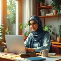 کارآنلاین درمنزل برای بانوانان عزیز