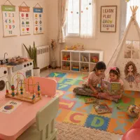 آموزش زبان انگلیسی کودک دوزبانه ۱ سال تا۸سال