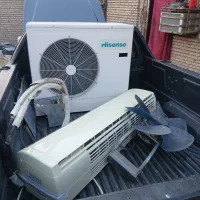 شبانه روز میبریم کولر دیواری پنجره مشتری کولر سالم