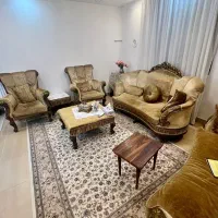 مبل کلاسیک طلایی 7 نفره