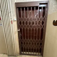 درب ضد سرقت به همراه اکاردیونی اهنی