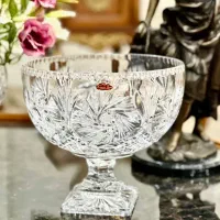 میوه خوری و اجیل خوری بزرگ کریستال پریما اصل چک