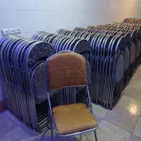 صندلی تاشو تعداد بالا.    زارع