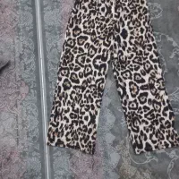 شلوار بگ پلنگی