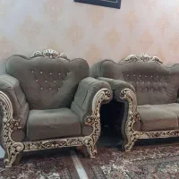 مبل راحتی ۷ نفره با میز جلو مبلی