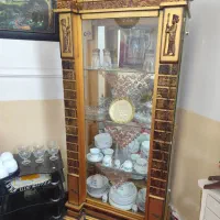 بوفه طلایی جا دار و شیک مناسب جهیزیه