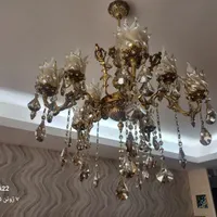 دو عدد لوستر برنز|لوستر و چراغ آویز|پردیس, |دیوار
