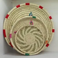 طبق حصیری