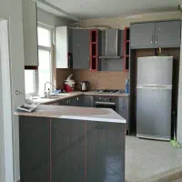 کابینت کارکرده با سینک و هود