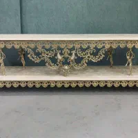 میز تلویزیون برنز ۱۲۰ و ۱۴۰ تولیدی برنجی