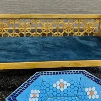 تخت سنتی چوبی