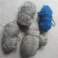 نخ کاموا بافتنی.
