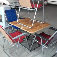 صندل تاشو ۹ فنره فوم دار اصفهان