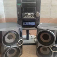ضبط صوت و دو عدد باند مارک سونی با دو میز باند