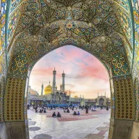 قبر سند دار یک طبقه درارامستان بهشت معصومه