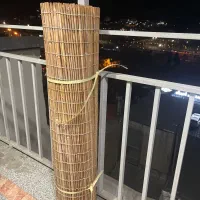 حصیر بامبو تمیز وسالم‌