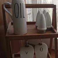 استند چوبی دو طبقه