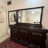 آینه وکنسول چوبی