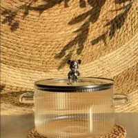 قابلمه پیرکس درب خرسی
