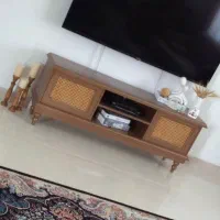 میز تی وی دست ساز چوب گردو