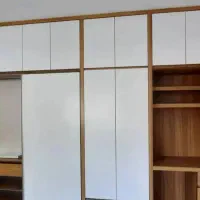 کمد دیواری باکسی ، ملامینه،م دی اف،های گلاس .