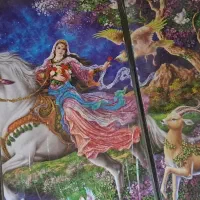 تابلو سه تیکه مینیاتوری