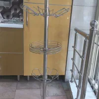 استند بار و بطری لیوان نو