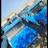 نیسان تناژ ۳۸۰۰ اسقاطی تصادفی سوخته سالم نقد نقد