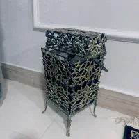 سطل و جا دستمالی برنجی