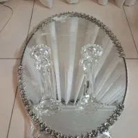 ایینه و شمعدان برنج