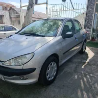 پژو 206 بدون رنگ