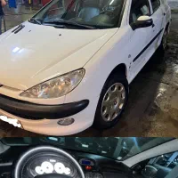 206 SD V8 مدل 98  46 هزار کارکرد واقعی کم‌کارکرد