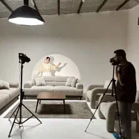 آفیش وایت روم (white room)برای عکاسی و تولید محتوا