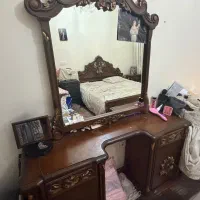سرویس چوب گردو خواب دونفره