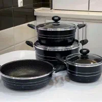 سرویس ۷ پارچه قابلمه و تابه هلنا پرداخت درب منزل