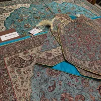 رومیزی ترمه نفیس خجسته یزد سه تیکه