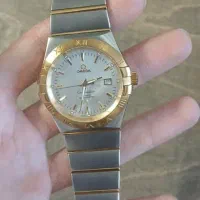 امگا کانسلیشن استیل گلد 38 میل omega سوپر مستر