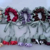کش مو ساتن پارچه ای پینترستی