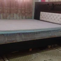 تختخواب۲ نفره همراه تشک طبی