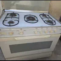 اجاق گاز 5شعله سینجر سفید رنگ