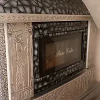 بخاری نو شومینه  ، نقره ای،قیمت 8/500میلیون