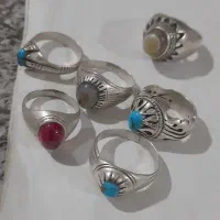 انگشتر 6عددنقره قدیمی