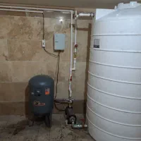 لوله کش تاسیسات موتورخانه پمپ و منبع