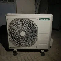کولرگازی اجنرال ۲۴ هزار دارای لوله و کابل