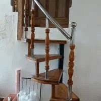 پله چوبی نرادارتفاع۱۲۴