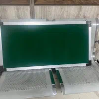 تابلو اعلانات سبز با فریم آلومینیومی