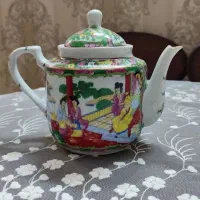 قوری گل مرغی ورق بزن