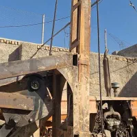 حفر چاه   حفاری چاه آب با دستگاه حفاری