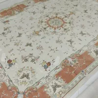 یک جفت فرش ۹ متری زمرد مشهد