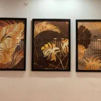 تابلو سه تیکه در حد نو